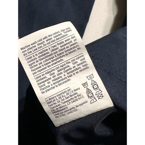 Illinois Illini 1/2 Zip Windbreaker Jacket Pullover Mens Size XS University READ - Picture 10 of 11